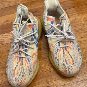 Adidas Yeezy Multicolor Knit Sneakers
